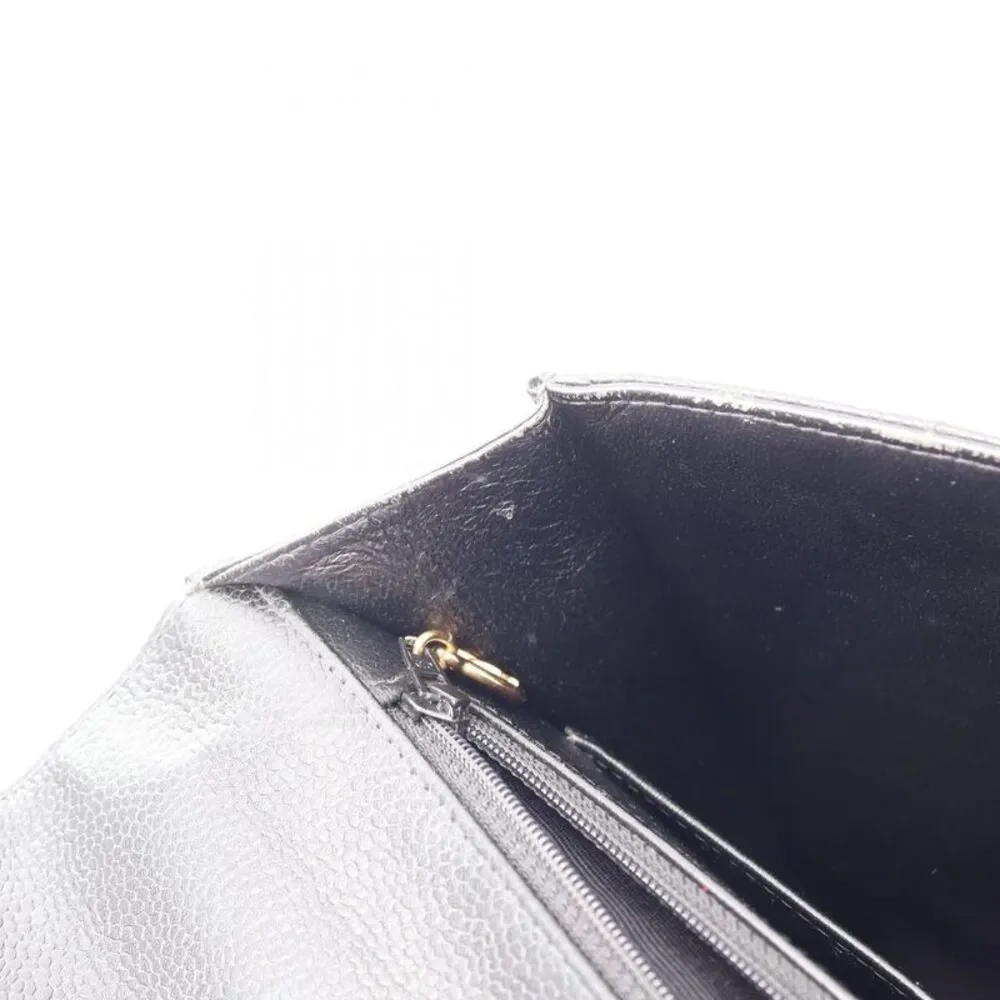 CHANEL Matelasse Grained Calf Briefcase